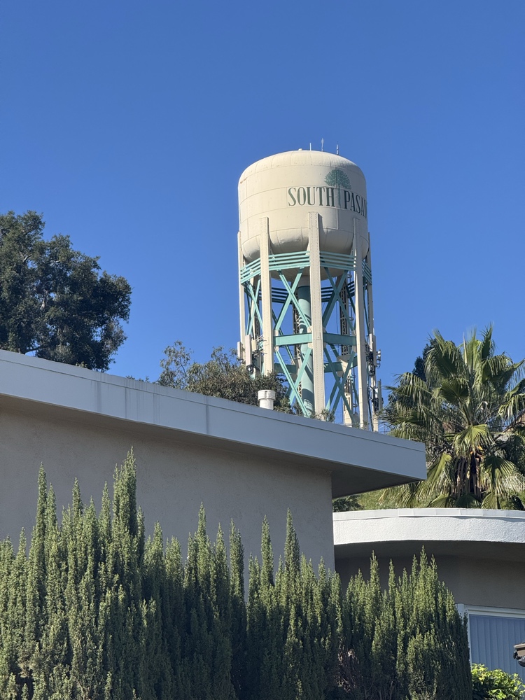 south pasadena water tower